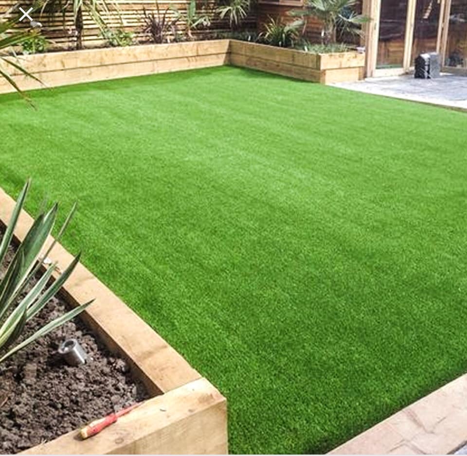 beautiful artificial turf / grass